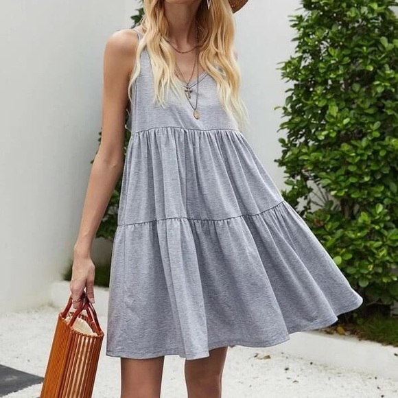 Brand New Loose Cami Dress - Perfect for summer - Picture 2 of 2